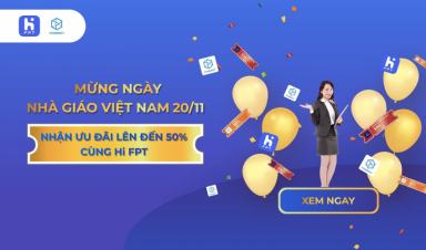 Hi FPT tưng bừng chuỗi chương trình mừng ngày nhà giáo Việt Nam 20/11